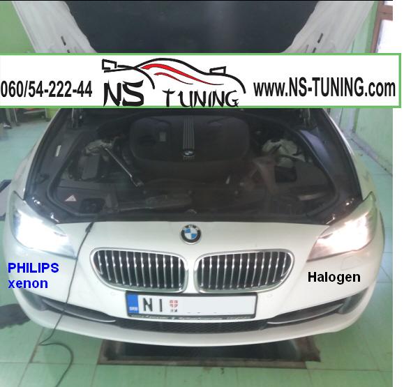 bmw f10 f11 xenon svetla h7 sijalice ugradnja novi sad